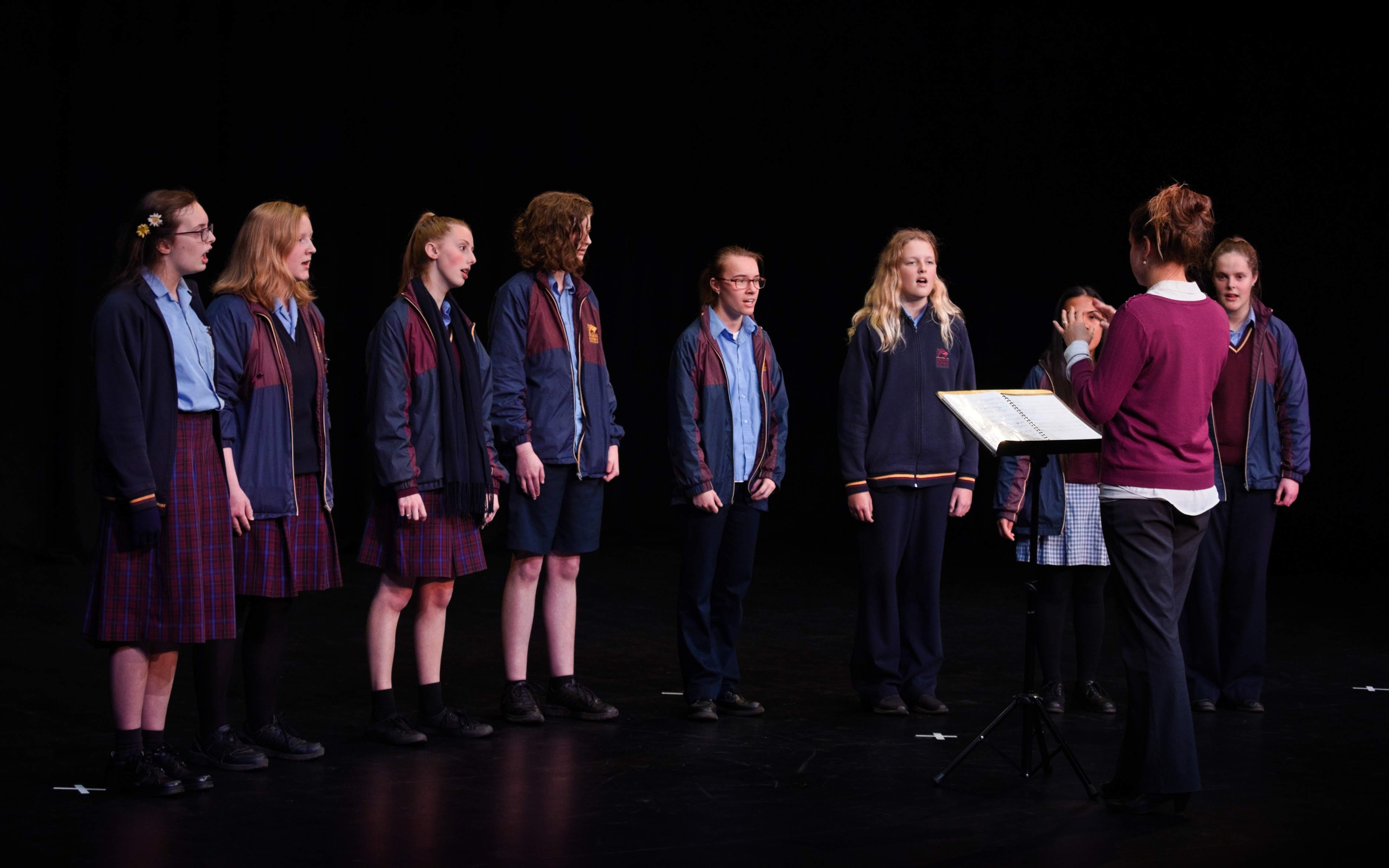 WGE Choral Drouin Secondary College Choir Perform