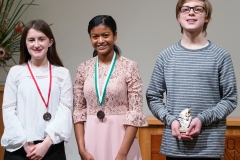 WGE Classical Vocal S708 1st Toby Wilksch, 2nd Holly Baker, 3rd Sheneli Phillipsz