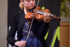 WGE Instrumental Autumn Lee Displays Her Skill on the Violin