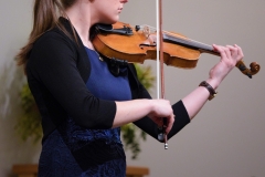 WGE Instrumental Taylah Evans Displays Her Skill on the Violin
