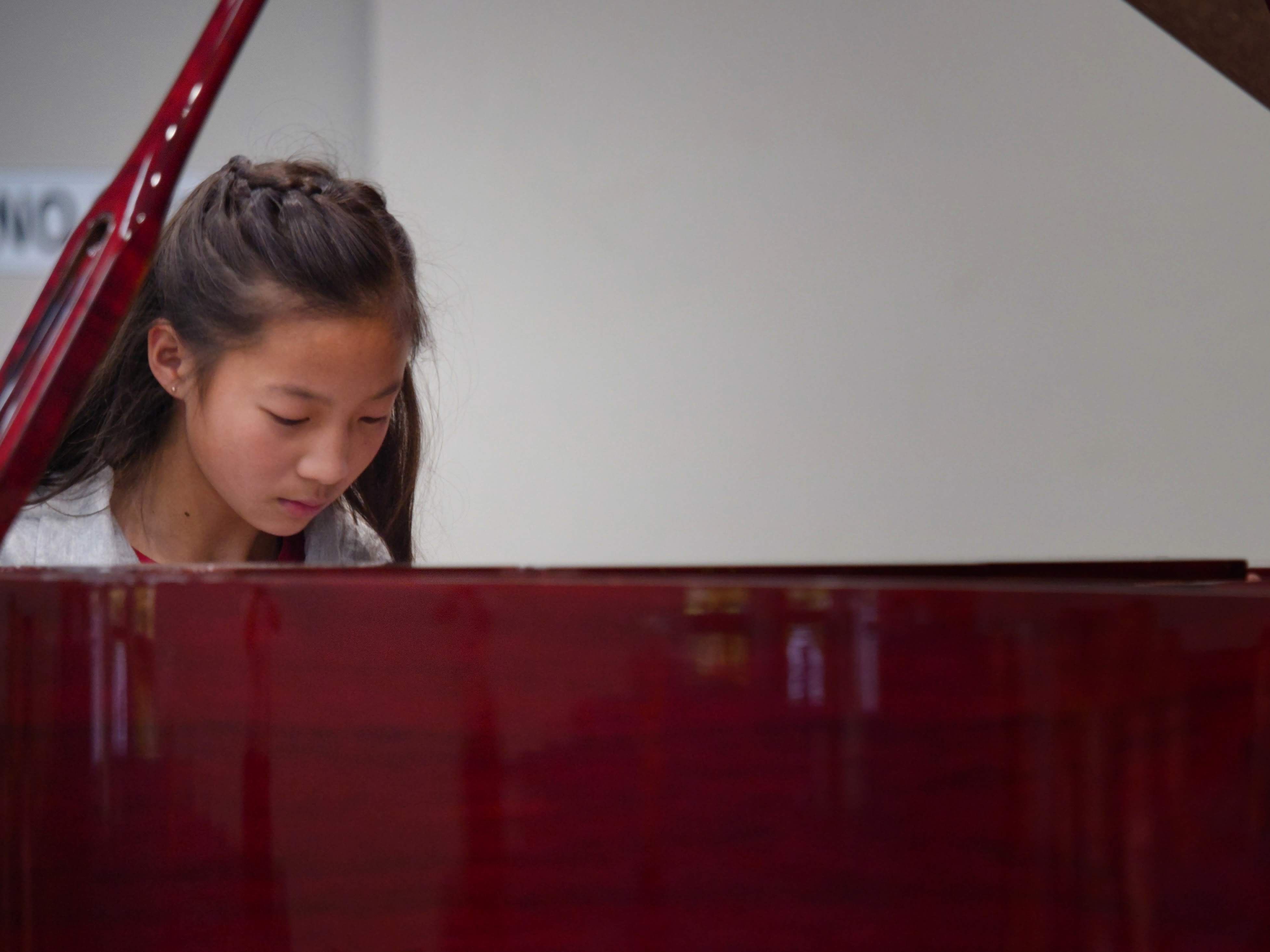 WGE Pianoforte Day 1 Giovanna Wijaya Displays her skills on the Piano