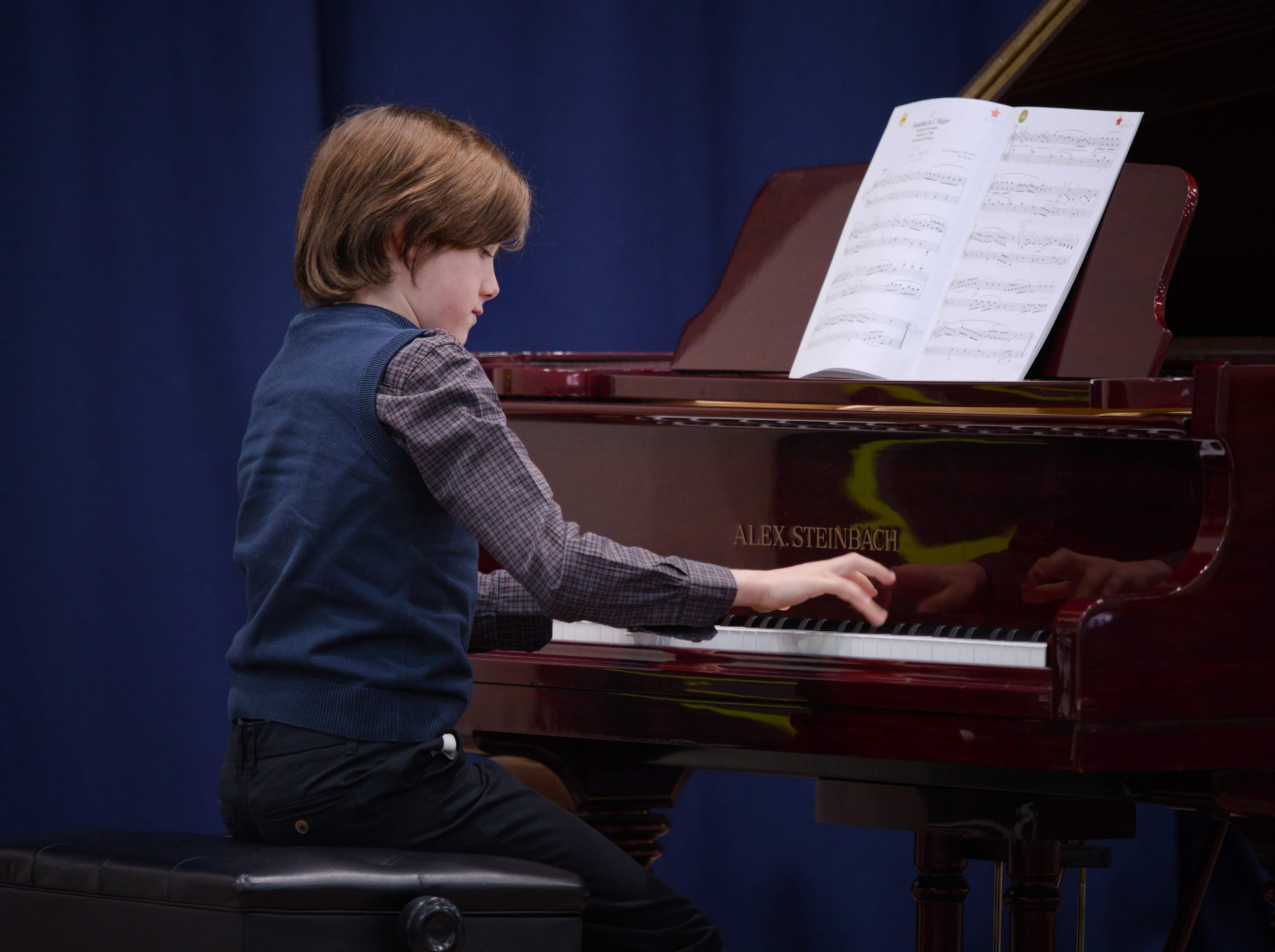 WGE Pianoforte Day 2 Hugo Christensen Displays his Skills on the Piano