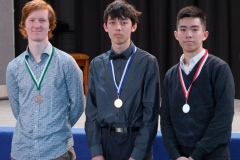 WGE Pianoforte Day 4 S1.25 1st. Dennis Melis, 2nd Timothy Kan, 3rd Martin Peters