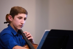 WGE Instrumental Daniel Gillam Displays His Skill on the Cello