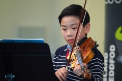 WGE Instrumental Xavier Chew Displays His Skill on the Violin