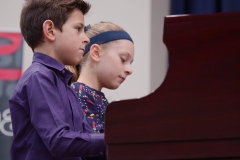 WGE Pianoforte Day 2 David and Olivia Selent Display their Skills on the Piano