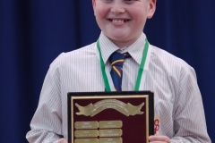 WGE Pianoforte Day 2 Oscar Wilkins Recieves the 12 Yrs and Under Perpetual Trophy Award
